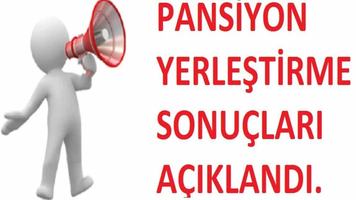 2025-2026 EĞİTİM ÖĞRETİM YILI PANSİYON KIZ VE ERKEK ÖĞRENCİLER İÇİN YERLEŞTİRME SONUÇLARI